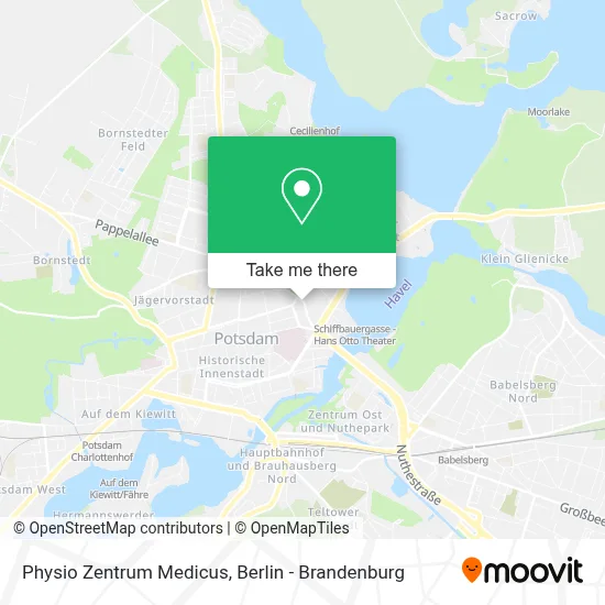 Physio Zentrum Medicus map