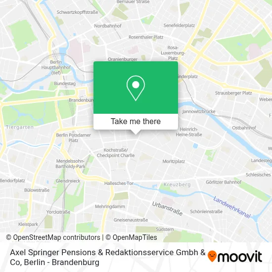 Axel Springer Pensions & Redaktionsservice Gmbh & Co map