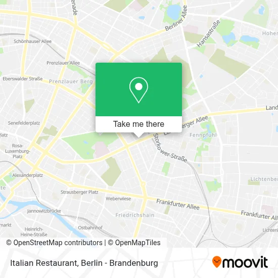 Ristorante Italiano map