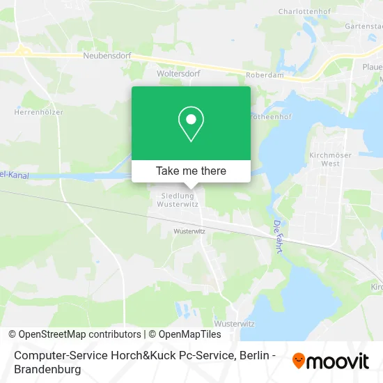 Computer-Service Horch&Kuck Pc-Service map
