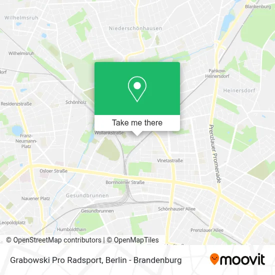 Grabowski Pro Radsport map