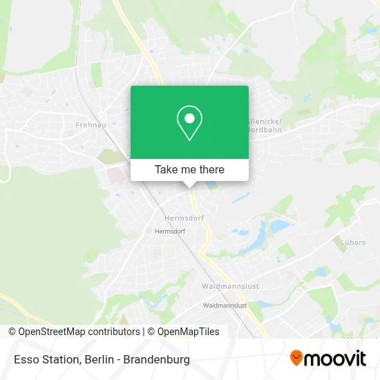 Esso Station map