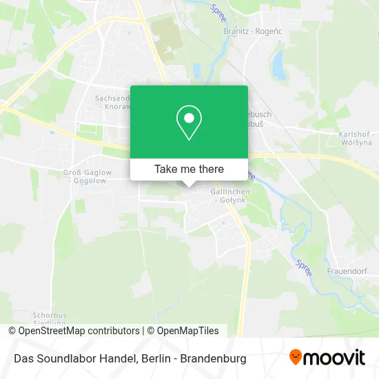 Das Soundlabor Handel map
