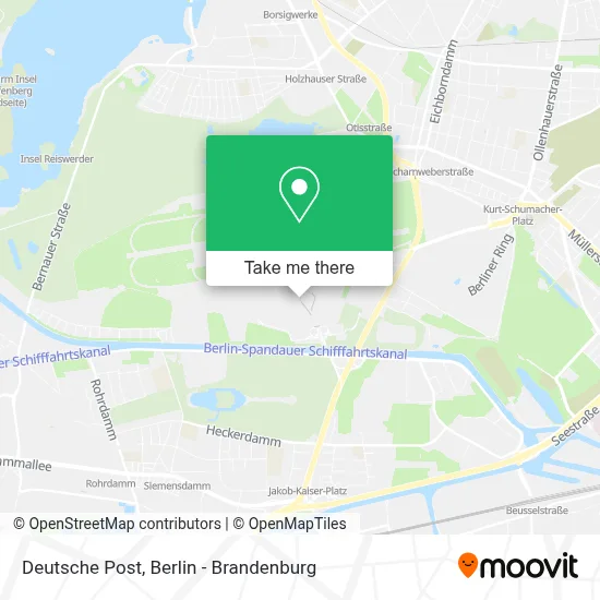 Deutsche Post map