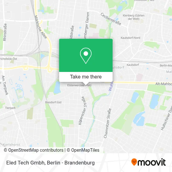 Eled Tech Gmbh map
