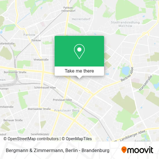 Bergmann & Zimmermann map