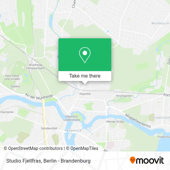 Studio Fjellfras map