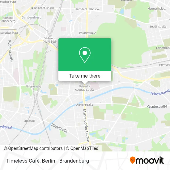 Timeless Café map