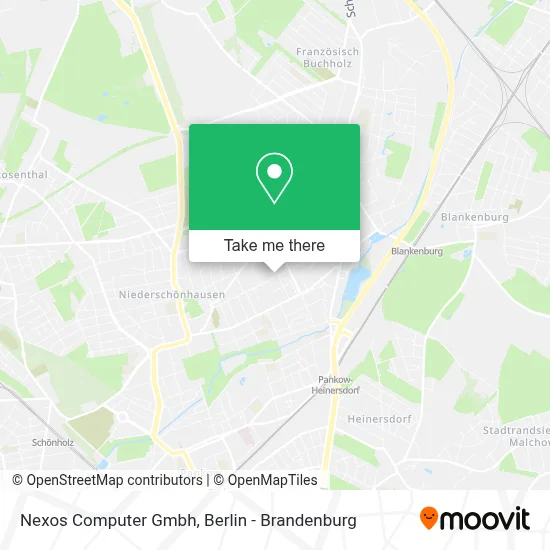 Nexos Computer Gmbh map