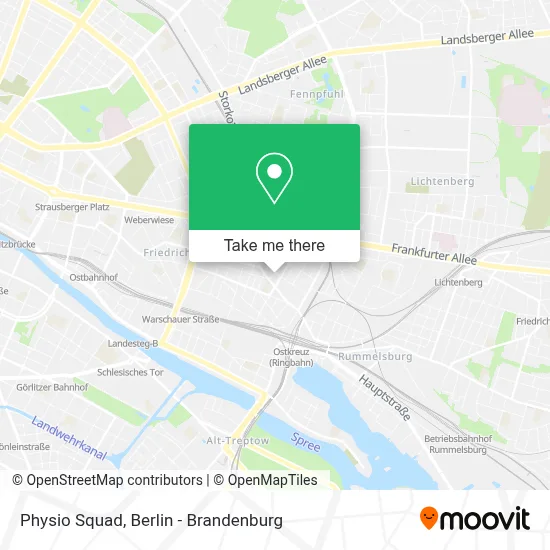 Physio Squad map