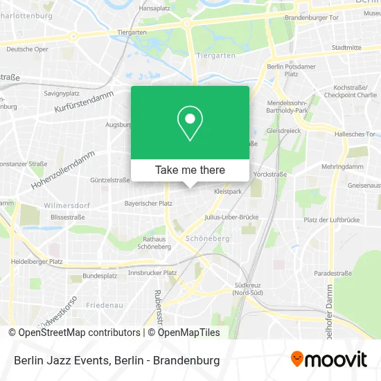 Berlin Jazz Events map
