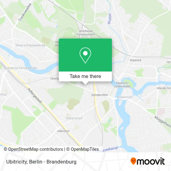 Ubitricity map