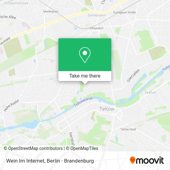 Wein Im Internet map