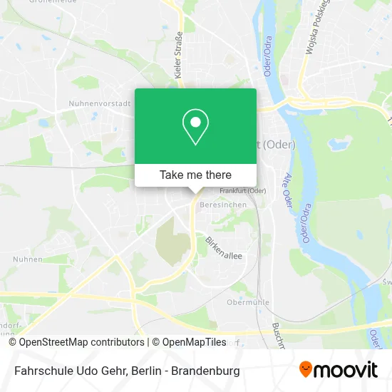 Fahrschule Udo Gehr map