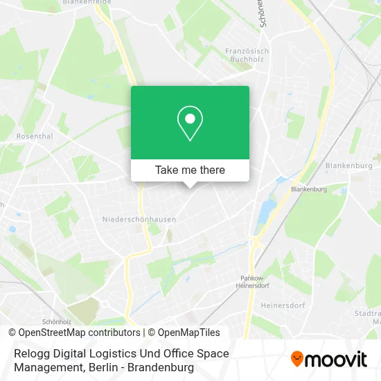 Relogg Digital Logistics Und Office Space Management map
