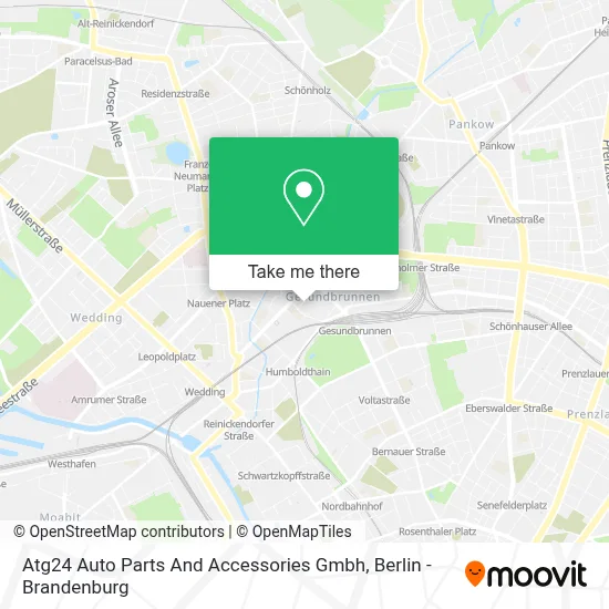 Atg24 Auto Parts And Accessories Gmbh map