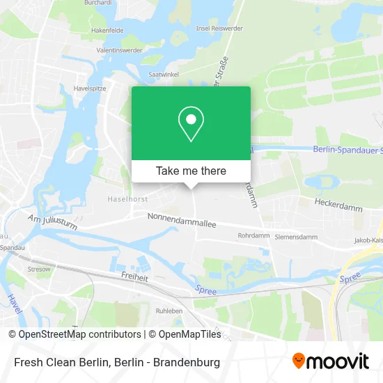 Fresh Clean Berlin map