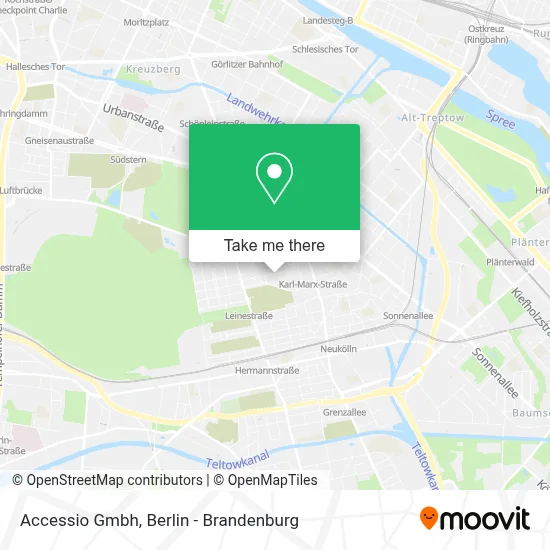 Accessio Gmbh map