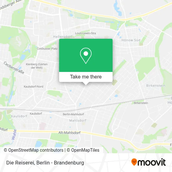 Die Reiserei map