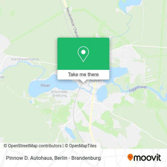 Pinnow D. Autohaus map