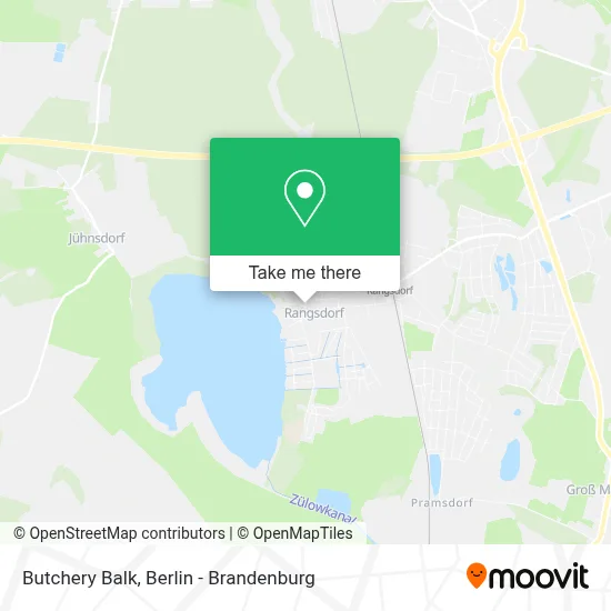 Butchery Balk map
