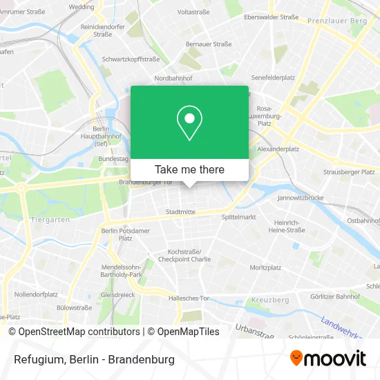 Refugium map