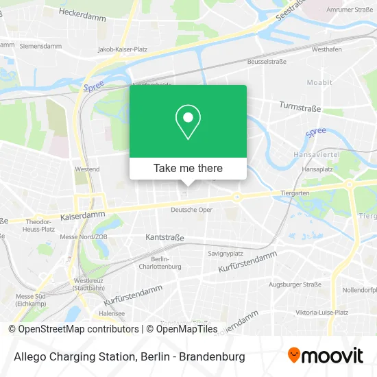 Allego Charging Station map