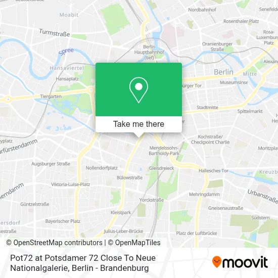 Pot72 at Potsdamer 72 Close To Neue Nationalgalerie map