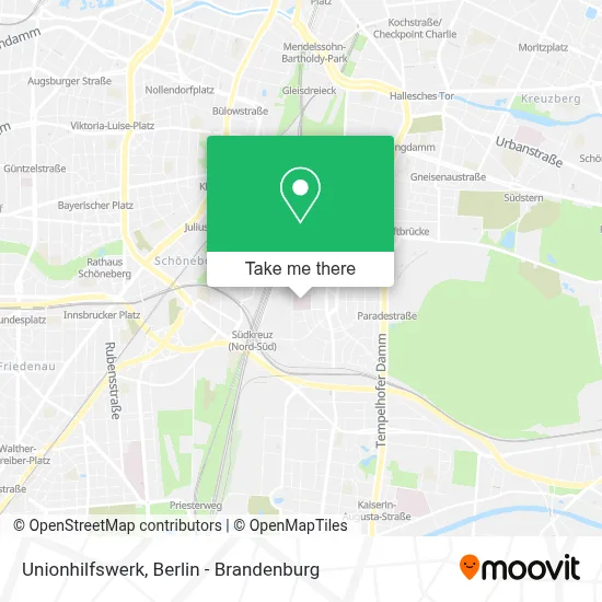 Unionhilfswerk map