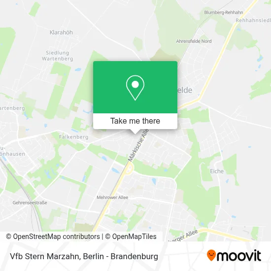 Vfb Stern Marzahn map