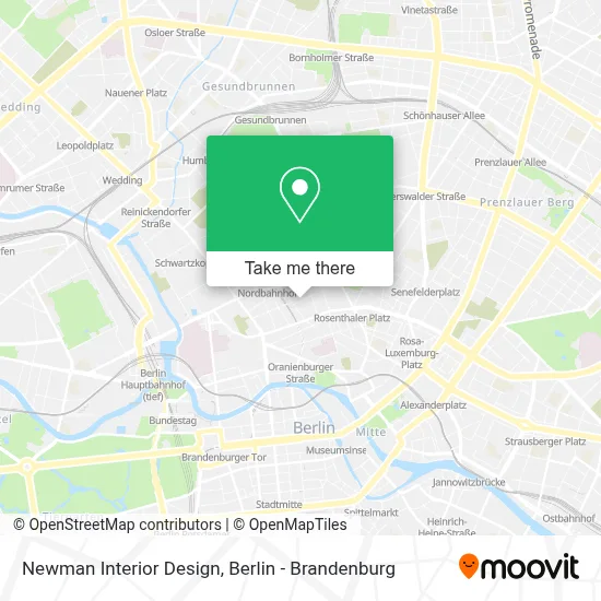 Newman Interior Design map