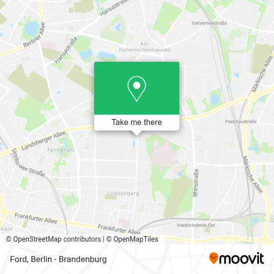 Ford map