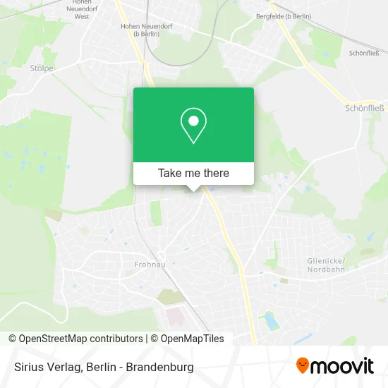 Sirius Verlag map