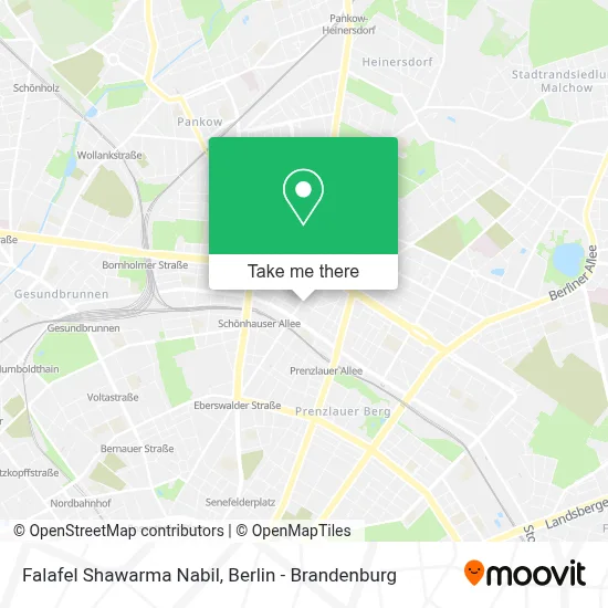 Falafel Shawarma Nabil map
