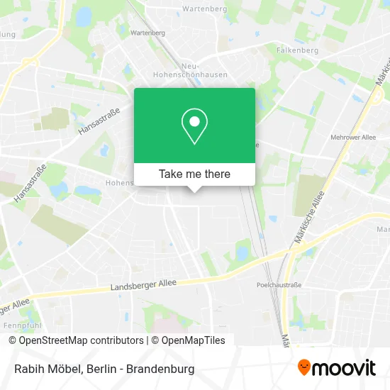 Rabih Möbel map