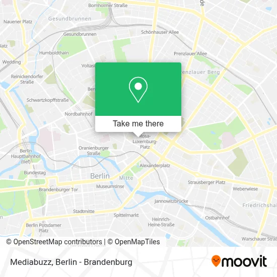 Mediabuzz map
