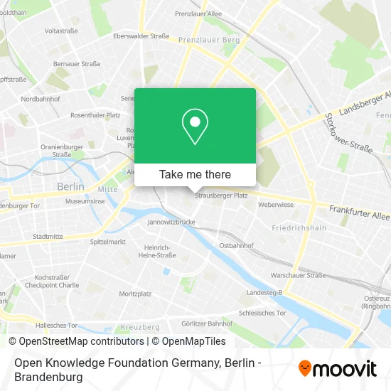 Open Knowledge Foundation Germany map