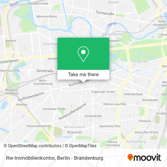 Rw-Immobilienkontor map