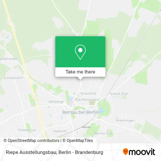 Riepe Ausstellungsbau map
