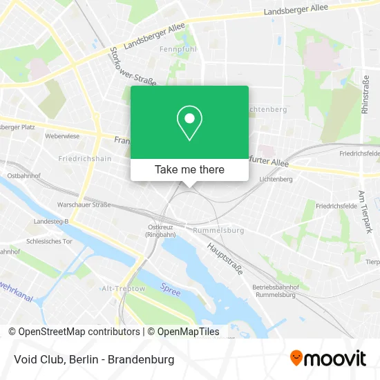 Void Club map