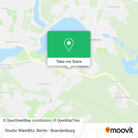 Studio Wandlitz map
