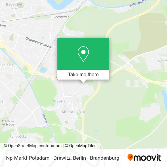 Np-Markt Potsdam - Drewitz map