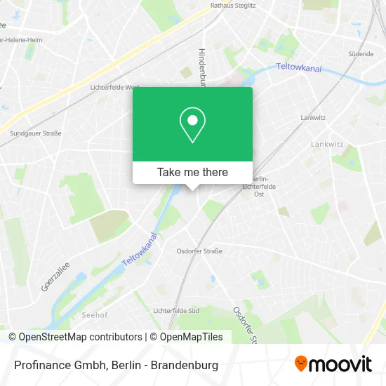 Profinance Gmbh map