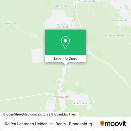 Reifen Lehmann Heideblick map
