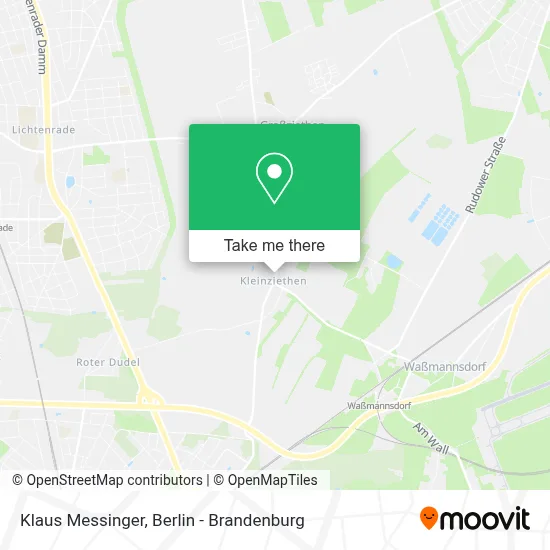 Klaus Messinger map