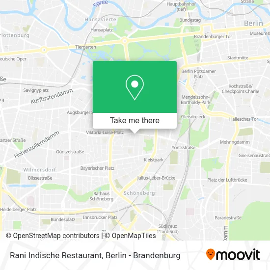 Rani Indische Restaurant map