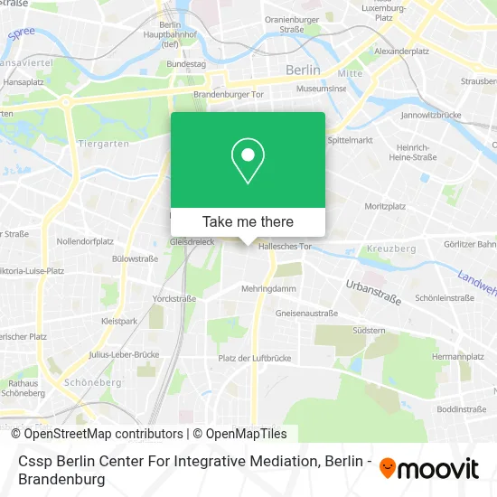 Cssp Berlin Center For Integrative Mediation map