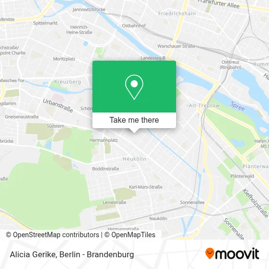 Alicia Gerike map