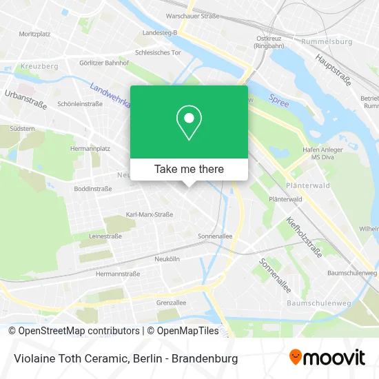 Violaine Toth Ceramic map