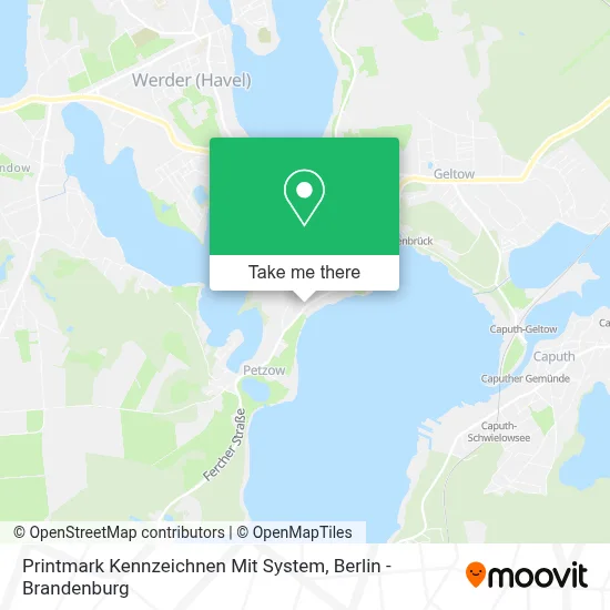 Printmark Kennzeichnen Mit System map